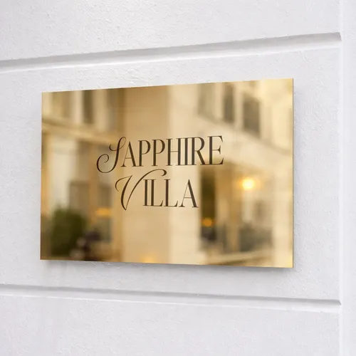 Print Stainless Steel Signs - Table Covers Now