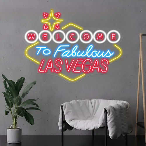 Custom Neon Signs In Las Vegas - Table Covers Now