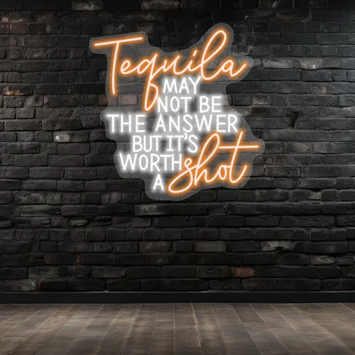 Custom Tequila Neon Signs - Table Covers Now