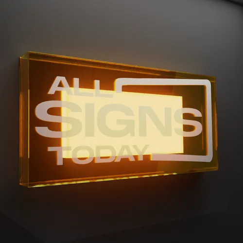 Full Lit Acrylic Box - Table Covers Now