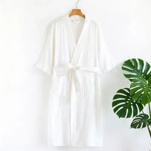 4 Layer Gauze Cotton Bathrobes - Table Covers Now