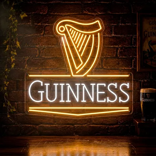Custom Guinness Neon Signs - Table Covers Now