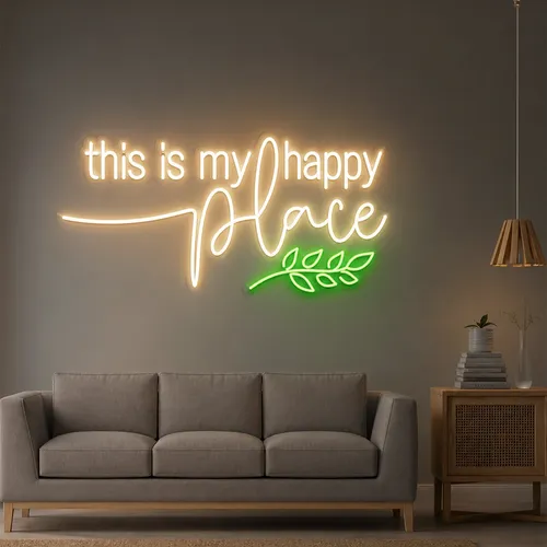 Custom Modern Neon Signs - Table Covers Now