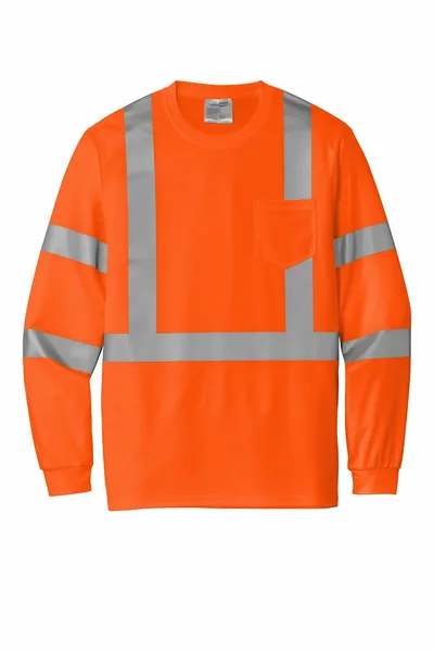 CornerStone ANSI 107 Class 3 Mesh Long Sleeve Tee. CS203 - Table Covers Now