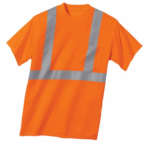 CornerStone - ANSI 107 Class 2 Safety T-Shirt. CS401 - Table Covers Now