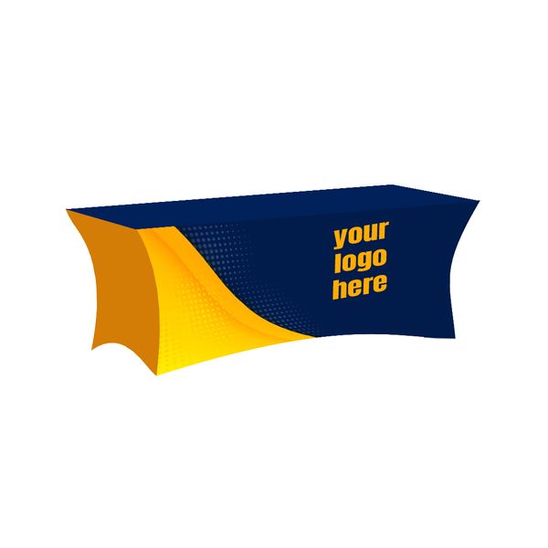 Custom Business Classic Spandex Table Cover - Table Covers Now