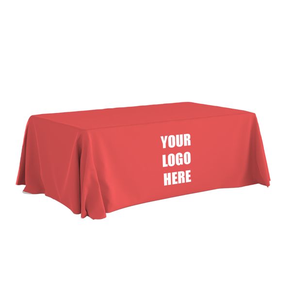 Custom Logo Table Throw Covers for Branding - Table Covers Now