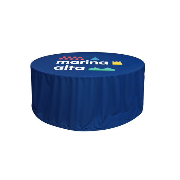 Custom Navy Blue Tablecloths - Table Covers Now