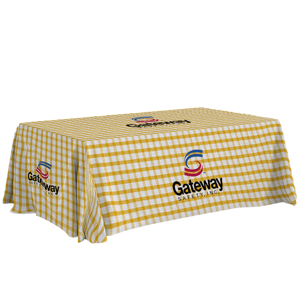 Printed Linen Tablecloths - Table Covers Now