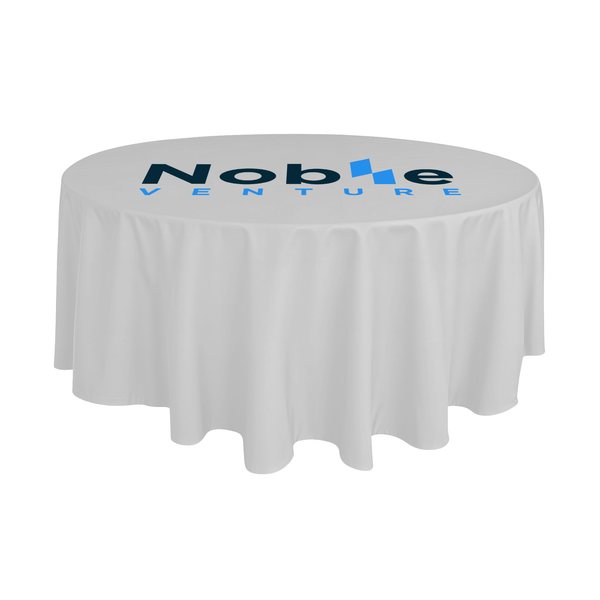 Custom White Round Tablecloths - Table Covers Now