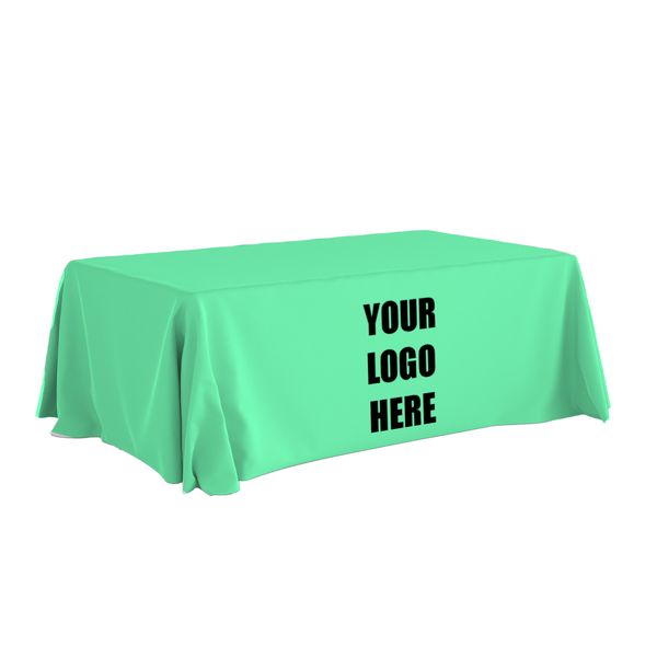 Fitted Table Throw Covers with Logos - Table Covers Now
