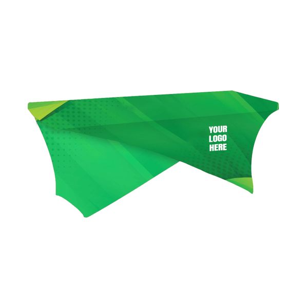 Green Crossover Table Cover - Table Covers Now