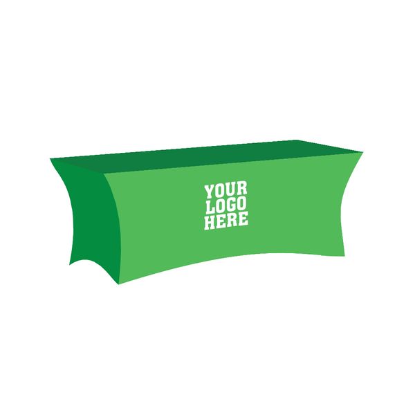 Green Spandex Table Cover - Table Covers Now