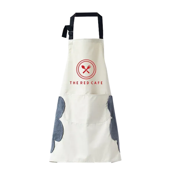 Pure Color Hand Wiping Apron - Custom Aprons Now