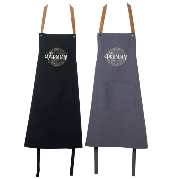Denim Canvas Custom Made Apron - Custom Aprons Now