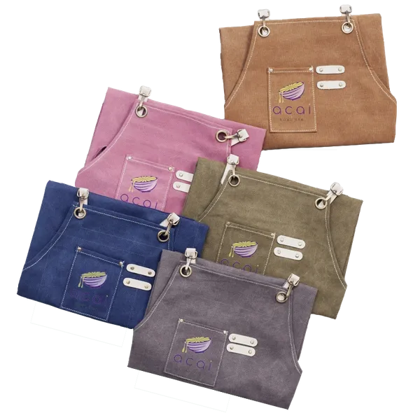 Denim Hairdressing Apron - Custom Aprons Now