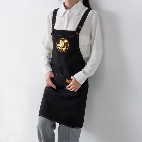 Strap Canvas Apron - Custom Aprons Now