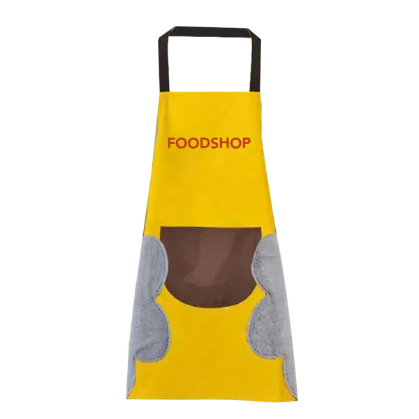 Waterproof Apron Semi-Flower Pocket - Custom Aprons Now
