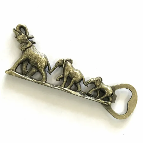 3D Elephants Bottle Opener - Table Covers Now