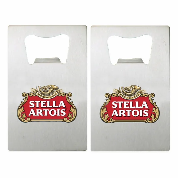 Silver Card Bottle Opener - Table Covers Now