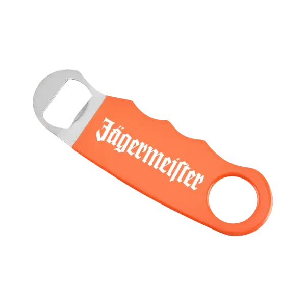 Orange Hand Grip Flat Bottle Opener - Table Covers Now