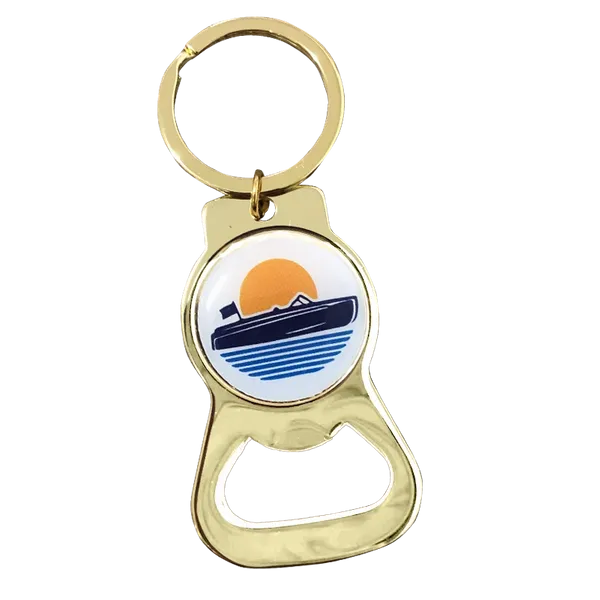 Gold Alloy Bottle Opener - Table Covers Now