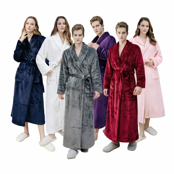 Custom Flannel Fleece & Plush Robes - Custom Aprons Now