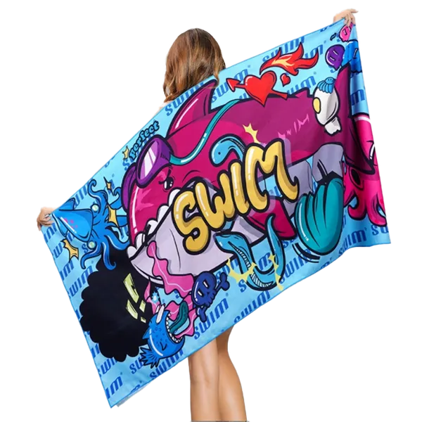 Custom Beach & Pool Towels - Custom Aprons Now
