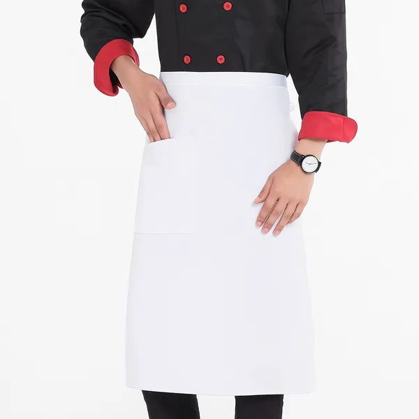 Long Mid-waist Polyester Apron - Custom Aprons Now