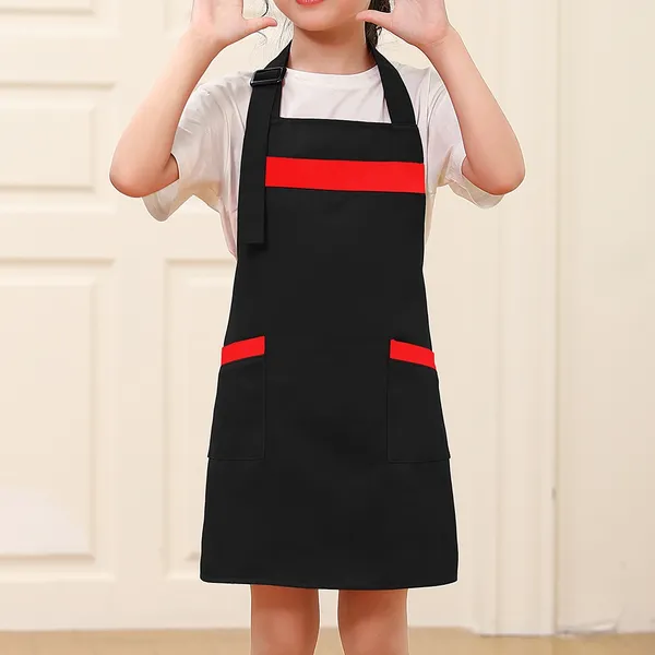 Kids Tiny Cotton Neck Strap Apron - Custom Aprons Now