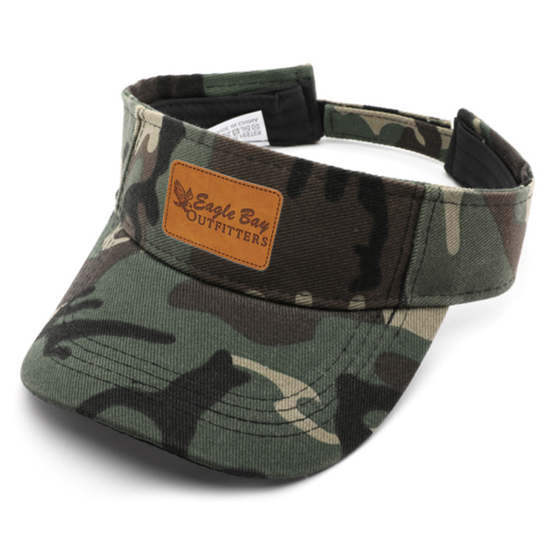 Unisex Polyester Camouflage Visor - Custom Aprons Now