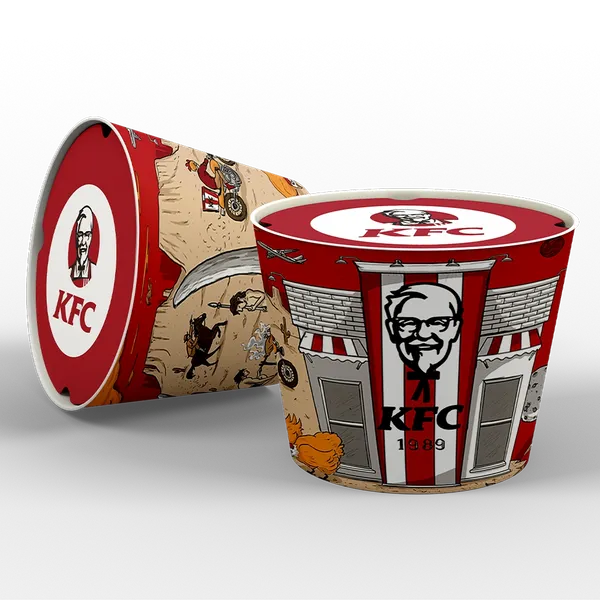 Paper Food Bucket - Table Covers Now