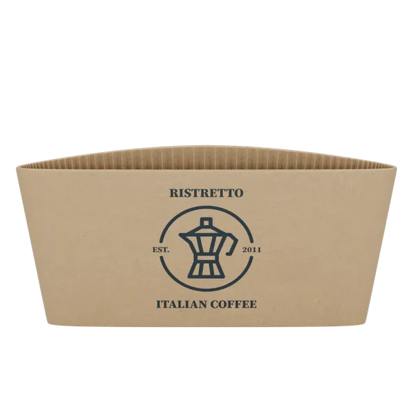 Corrugated Coffee Cup Sleeve - Table Covers Now