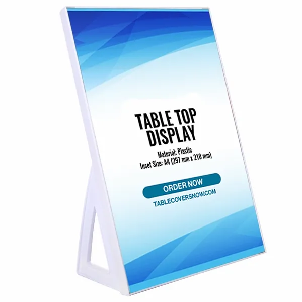 Plastic Desk Display Accessories - Custom Aprons Now