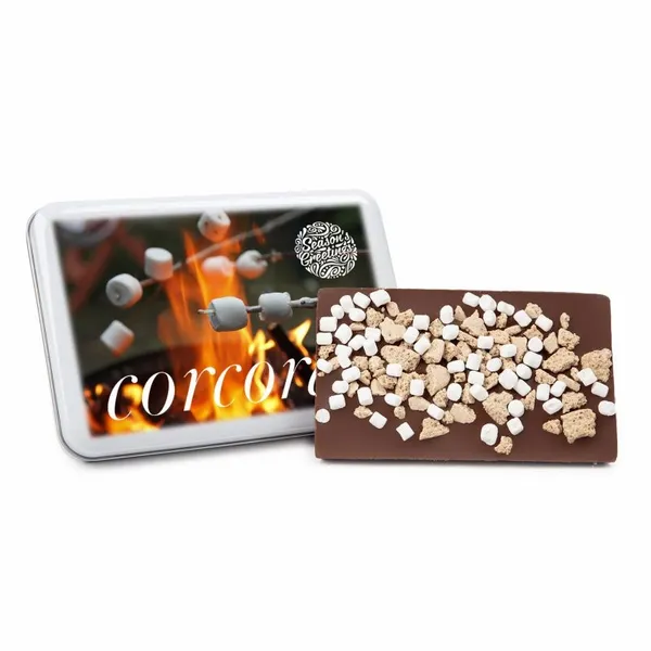 One of a Kind Tin with S'mores Bark - Table Covers Now