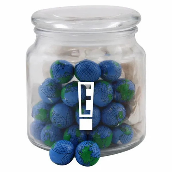 Jar with Chocolate Globes - SG400 - Table Covers Now