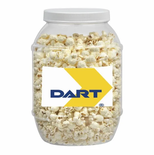 Large Plastic Jar - Butter Popcorn - Table Covers Now