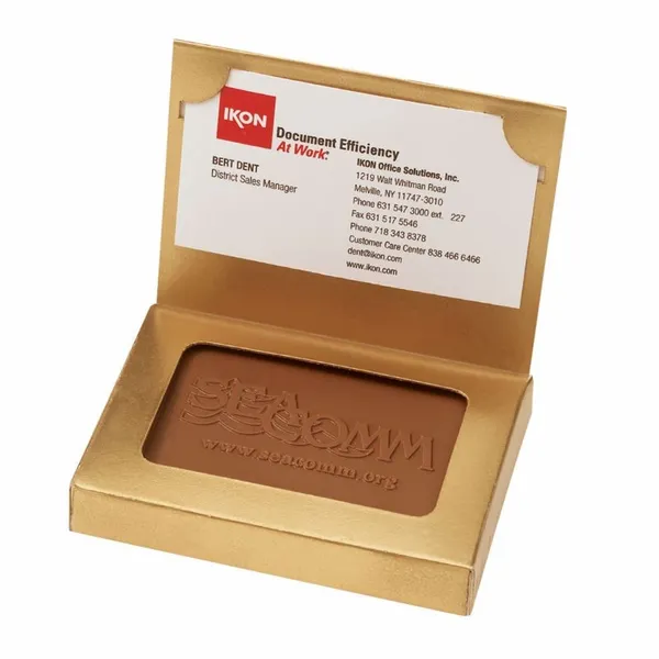 Custom Chocolate Cookies - Cookie Business Card Box - Table Covers Now