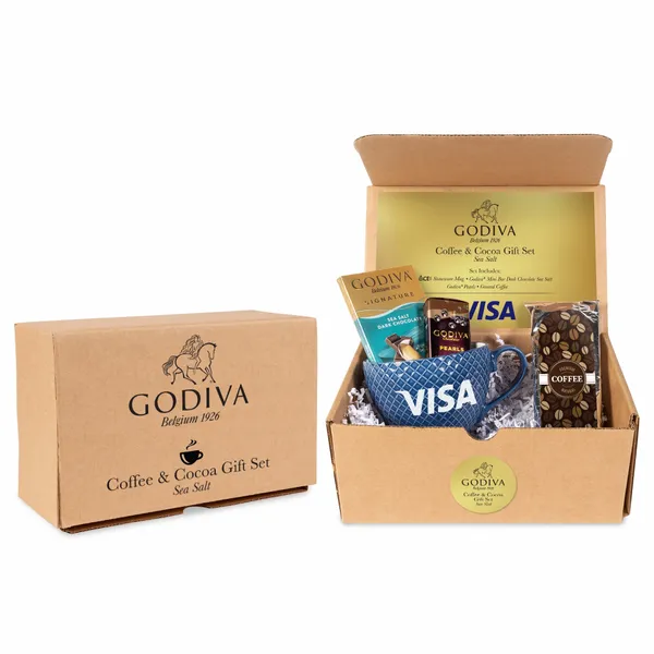 Godiva Coffee and Cocoa Gift Set -Sea Salt - Table Covers Now