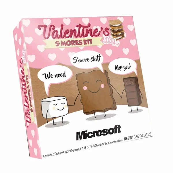 Valentines Day Smores Kit - Custom Aprons Now