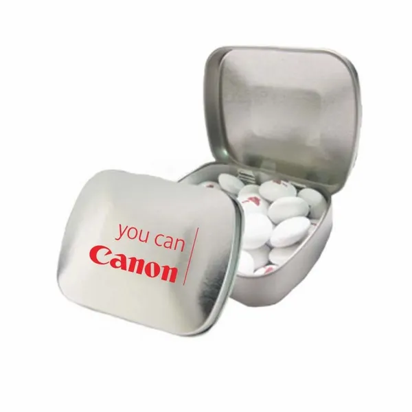 Domed Tin-Imprinted Chocolate Buttons - Custom Aprons Now