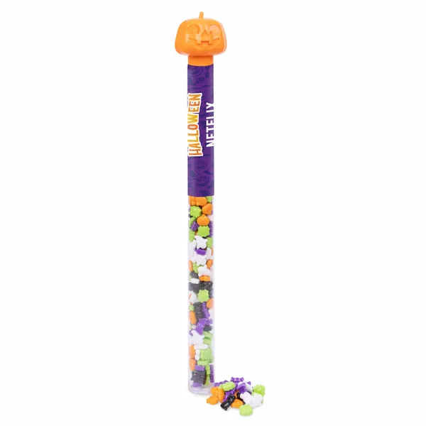 Happy Halloween Candy Tube - Halloween Mix - Custom Aprons Now