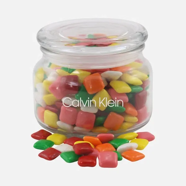 Jar with Mini Chicklets Gum - SG200 - Table Covers Now
