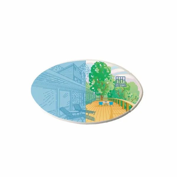 Oval Mint Card - Table Covers Now