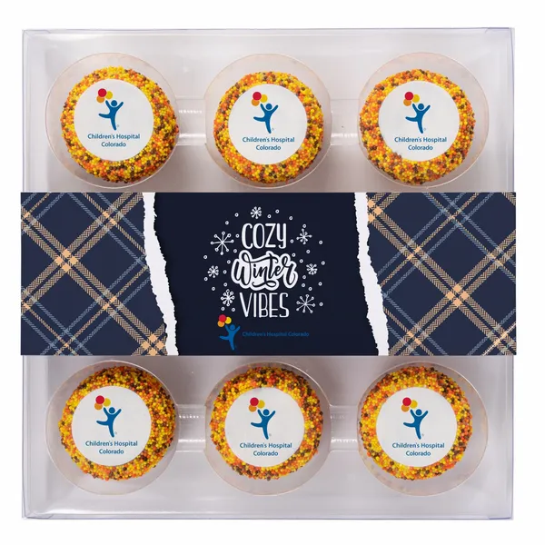 Custom Dipped Sandwich Cookies - 9pc - Table Covers Now