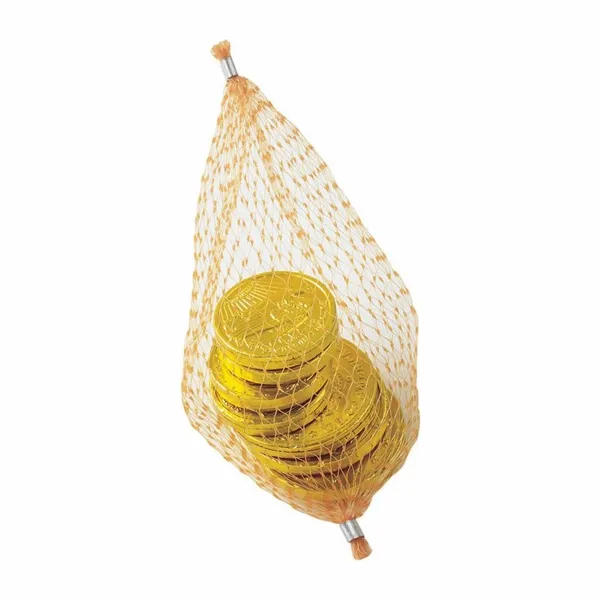 Stock Chocolate Coins (Per Mesh Net) - Custom Aprons Now