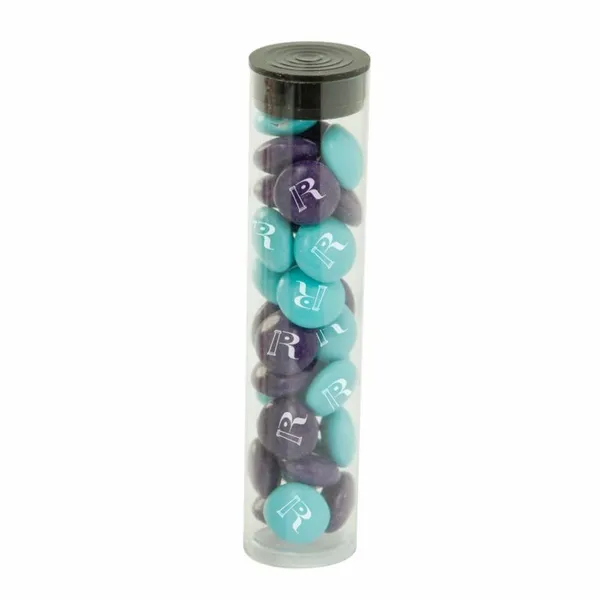 Mini Tube with Imprinted Chocolate Buttons - Table Covers Now