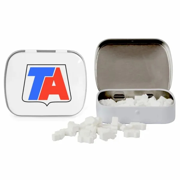 Domed Tin with Truck Shaped Mints - Table Covers Now