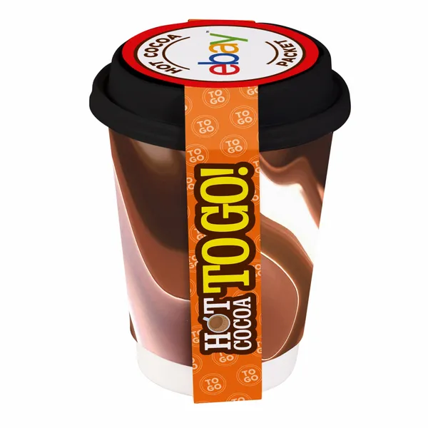 To-Go 12 oz. Cup with Hot Cocoa Packet - Table Covers Now