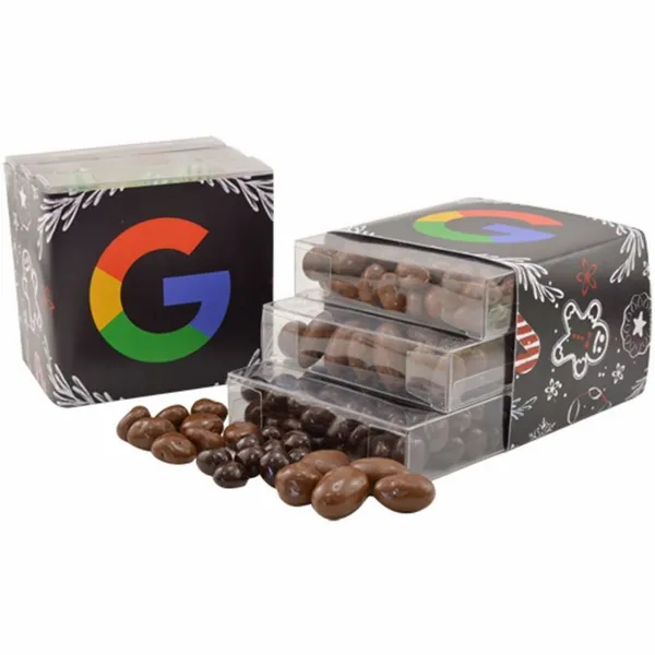 3 Way Chocolate Covered Stack Tower - Custom Aprons Now